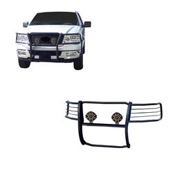 Black Horse Off-Road Modular Grille Guards for 2004-2008 F-150 - 17FP28MA-PLB