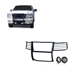 Black Horse Off-Road Modular Grille Guards for 2004-2008 F-150 - 17FP28MA-PLFB