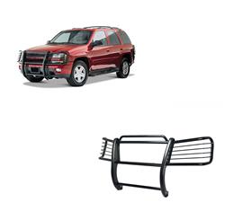 Black Horse Off-Road Modular Grille Guards for 2002-2009 TRAILBLAZER, 2002-2006 TRAILBLAZER EXT - 17GK26MA
