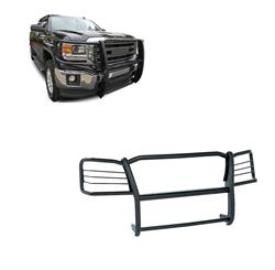 Black Horse Off-Road Modular Grille Guards for 2014-2016 SIERRA 1500 - 17GS12MA