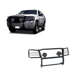 Black Horse Off-Road Modular Grille Guards for 2015-2020 SUBURBAN, TAHOE - 17GT20MA-PLB
