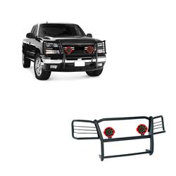 Black Horse Off-Road Modular Grille Guards for 2003-2006 SILVERADO 1500, 2007 SILVERADO 1500 HD CLASSIC - 17GT25MA-PLR