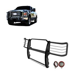 Black Horse Off-Road Modular Grille Guards for 2011-2014 SILVERADO 2500 HD, SILVERADO 3500 HD - 17GT26MA-PLFR