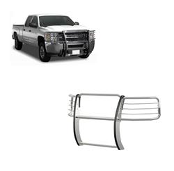 Black Horse Off-Road Modular Grille Guards for 2014-2018 SILVERADO 1500, 2019 SILVERADO 1500 LD - 17GT27MSS