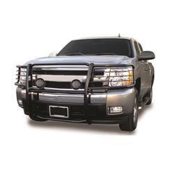 Black Horse Off-Road Modular Grille Guards for 2015-2019 SILVERADO 2500 HD, SILVERADO 3500 HD - 17GT28MA-PLFB