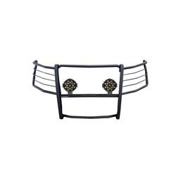 Black Horse Off-Road Modular Grille Guards for 2019-2021 SILVERADO 1500 - 17GT29MA-PLB