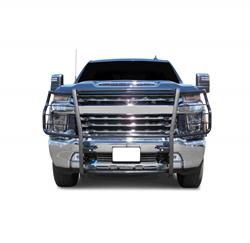 Black Horse Off-Road Modular Grille Guards for 2021 SILVERADO 2500 HD, 2020-2021 SILVERADO 3500 HD - 17GT30MA