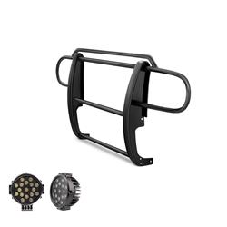 Black Horse Off-Road Modular Grille Guards for 2007-2017 WRANGLER, 2018 WRANGLER JK - 17JPWRMA-PLB