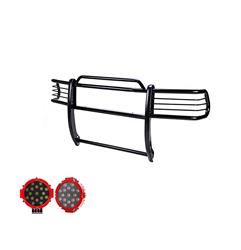 Black Horse Off-Road Modular Grille Guards for 2000-2004 FRONTIER, XTERRA - 17NI26MA-PLR