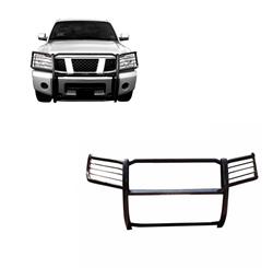 Black Horse Off-Road Modular Grille Guards for 2005-2015 ARMADA, 2004-2015 TITAN - 17NR26MA