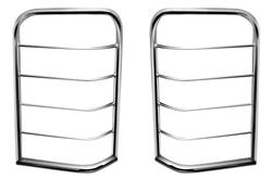 Black Horse Off-Road Taillight Guards for 2009-2014 F-150 - 7FDF1SS