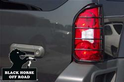 Black Horse Off-Road Taillight Guards for 2005-2015 XTERRA - 7G112106A