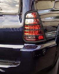 Black Horse Off-Road Taillight Guards for 2003-2009 4RUNNER - 7TU15A