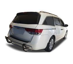 Black Horse Off-Road Bumper Guards for 2005-2017 ODYSSEY - 8HO1SS