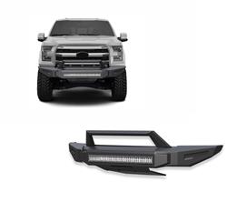Black Horse Off-Road Armour II HD Modular Front Bumper Kits for 2015-2017 F-150 - AFB-F116-K2