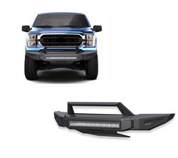Black Horse Off-Road Armour II HD Modular Front Bumper Kits for 2021-2023 F-150 - AFB-F121-K2