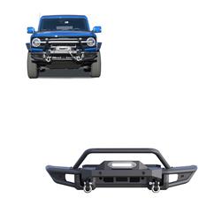 Black Horse Off-Road Armour Bumpers for 2021-2023 BRONCO - AFB-FB22HD