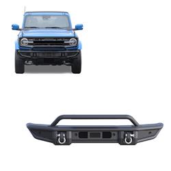 Black Horse Off-Road Armour Bumpers for 2021-2023 BRONCO - AFB-FB22LD