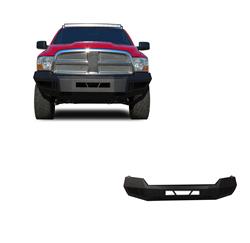 Black Horse Off-Road Armour Bumpers for 2011-2012 1500, 2009-2010 RAM 1500 - AFB-RA09