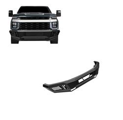 Black Horse Off-Road Armour Bumpers for 2020-2021 SILVERADO 2500 HD, SILVERADO 3500 HD - AFB-SI25-20