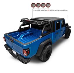 Black Horse Off Road Bumpers ATRB9BK-PLFR