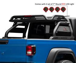 Black Horse Off Road Truck Bed and Sport Bars ATRB9BK-PLR