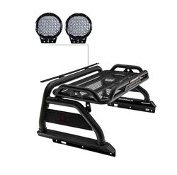 Black Horse Off Road Roll Bars and Roll Cages ATRB9BK-PL69B