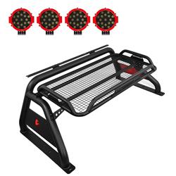 Black Horse Off Road Truck Bed and Sport Bars ATRB-NIFRB-PLR