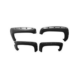 Black Horse Off-Road Fender Flares for 2019-2022 SILVERADO 1500 - FF-CHSIL19-SM