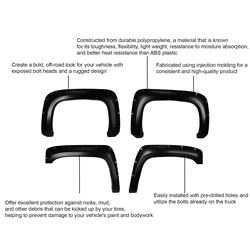 Black Horse Off Road Fender Flares FPSSI07