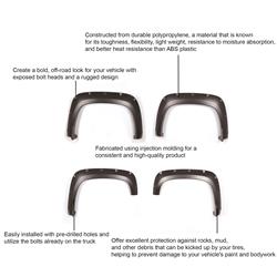 Black Horse Off Road Fender Flares FPSSI20