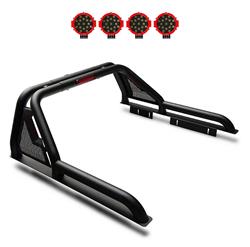 Black Horse Off Road Truck Bed and Sport Bars GLRB-03B-PLR
