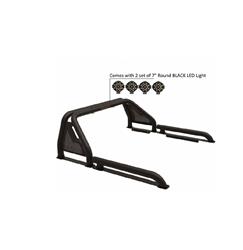 Black Horse Off Road Truck Bed and Sport Bars GLRB-07B-PLB