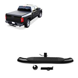 Black Horse Off-Road Rear Hitch Steps HS36OVA
