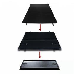 Black Horse Off-Road Hard Tri-Fold Tonneau Covers for 2015-2023 CANYON, COLORADO - HTF-GM30