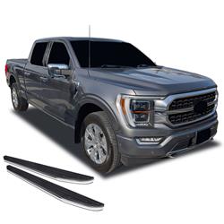Black Horse Off-Road Premium Running Boards for 2017-2020 F-350 SUPER DUTY, F-250 SUPER DUTY, 2015-2020 F-150 - PR-F291