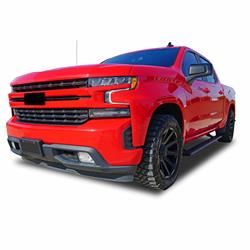 Black Horse Off-Road Elite Retractable Running Boards for 2024 SILVERADO 3500 HD, SILVERADO 2500 HD, 2020-2024 SILVERADO 1500 - PWBR1075
