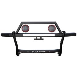 Black Horse Off-Road Rambler Grille Guards for 2023-2024 SILVERADO 1500 - RAG102-PLFR