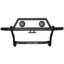 Black Horse Off-Road Rambler Grille Guards for 2023-2024 SILVERADO 1500 - RAG102-K1PLFB