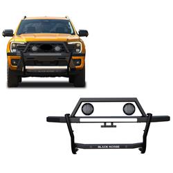 Black Horse Off Road Grille Guards RAGF10-PLFB