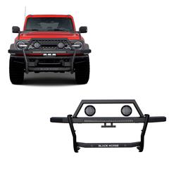 Black Horse Off Road Grille Guards RAGF20-K1PLFB