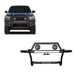 Black Horse Off Road Grille Guards RAGN01-PLFB