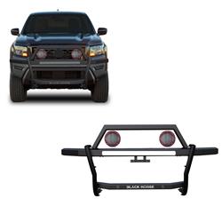 Black Horse Off Road Grille Guards RAGN01-PLFR