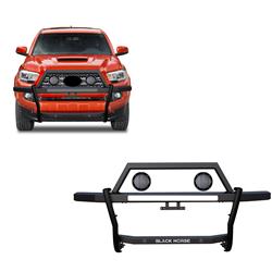 Black Horse Off Road Grille Guards RAGT01-PLFB