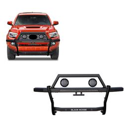 Black Horse Off Road Grille Guards RAGT01-K1PLFB