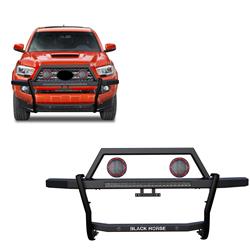 Black Horse Off Road Grille Guards RAGT01-K1PLFR