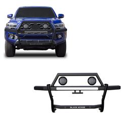 Black Horse Off Road Grille Guards RAGT20-PLFB