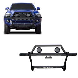 Black Horse Off Road Grille Guards RAGT20-K1PLFB