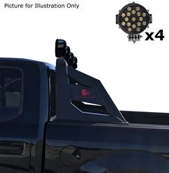 Black Horse Off Road Truck Bed and Sport Bars RB-AR1B-PLB