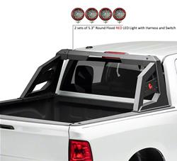 Black Horse Off-Road Armour Roll Bar Kits RB-AR1B-PLFR